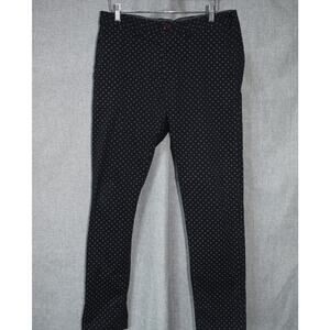 Scotch & Soda Amsterdam Couture Navy Micro-Print Slim Pants 32